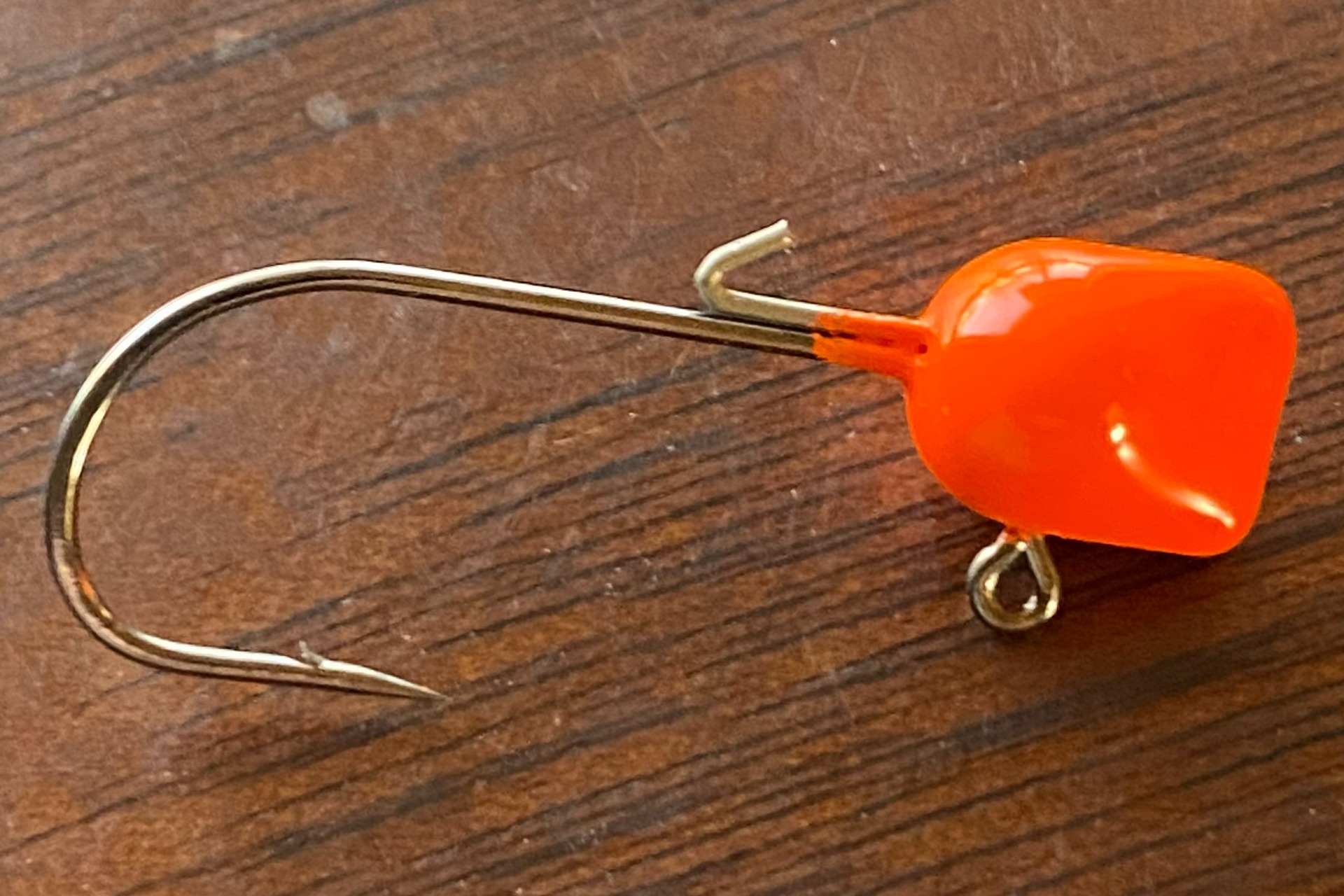 Orange Hatchet Head 10 pk Gettin' Jiggy Jigs